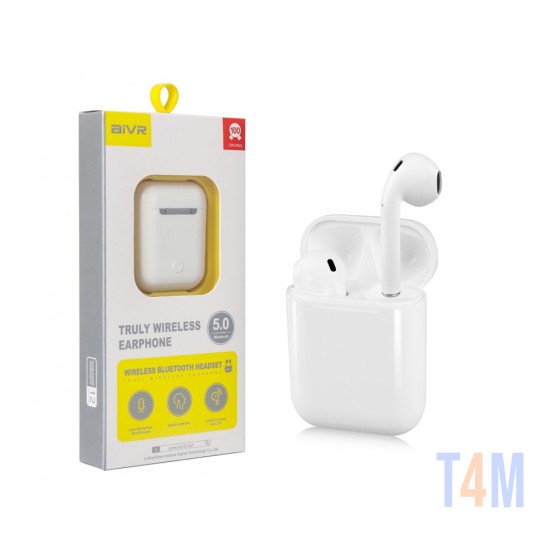 AIVR-4 WIRELESS EARPHONE WHITE